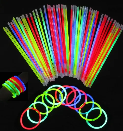 50 glow in the dark sticks