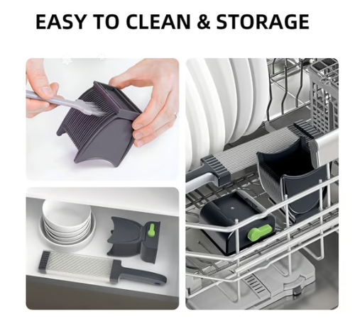 Meat Slicer For Fresh Raw Meat, Adjustable Thickness 2 Or 4 Mm, 17-In-1 Stainless Steel Meat Cleaver Kitchen Knife