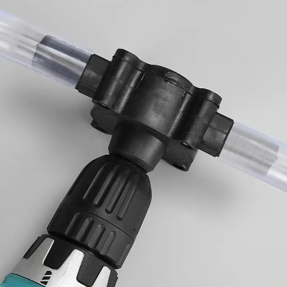 Mini Hand Self-priming Liquid Transfer Pumps Electric Drill Pump Portable Diesel Oil Fluid Water Pump Home Garden Outdoor Tool