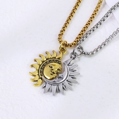 Asymmetrical Sun Moon Accessories Couple's High End Ornament