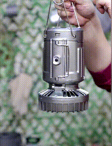 🔥5-In-1 Portable LED Camping Lantern With Fan