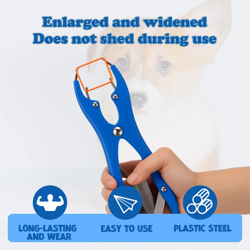 Animal Castration Elastrator Ergonomic Grip Animal Filling Pliers Tool With 100 High Elastic Band for Goat Sheep Calf Lamb Piglet