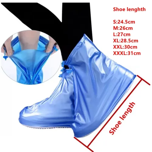 Rain Shoe Covers  Waterproof Shoe Covers for Men Women Reusable Galoshes Overshoes