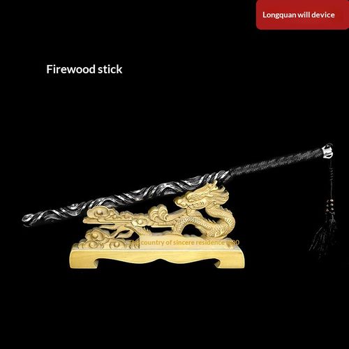 Chilian Stream Reverse Dragon Tooth  — The 18 Traditional Weapons Series | Longquan Artisan Blade — Tea Knife, Collectible Display Piece, and Cold Weapon Miniature