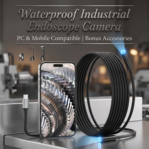 Waterproof Industrial Endoscope Camera