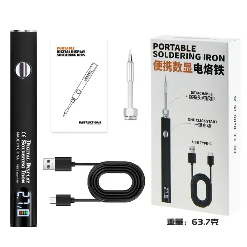 Soldering Iron Pen Mini Portable Adjustable Voltage USB Electric Welding Kit for Electronics Phone PCB Repair Hobby