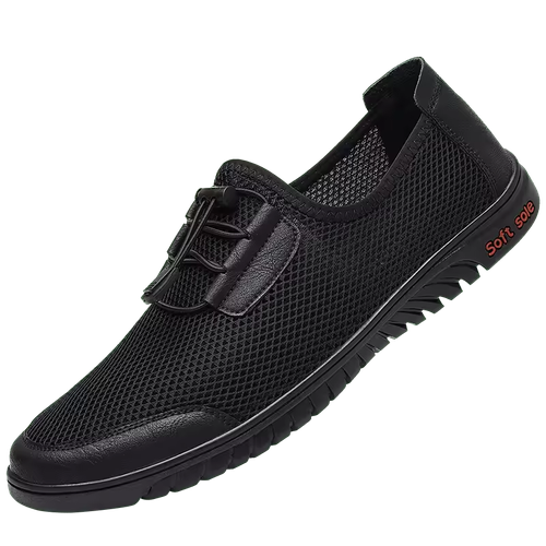 Trendy Brand Men's Summer Outdoor Casual Shoes Breathable Mesh Sports Shoes Soft Soles Comfortable Versatile Men's Work Shoes