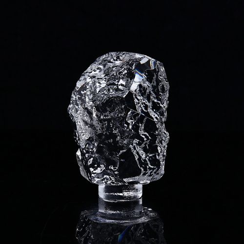 Creative new crystal stone lighting K9 pattern crystal lampshade decorative glass lamp