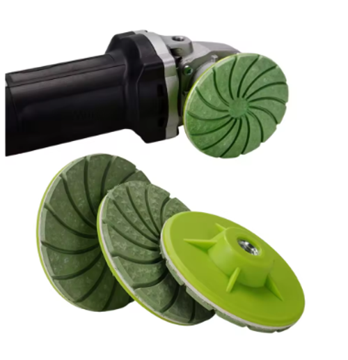 2pcs Polishing Disc Sanding Grinding Discs All-In-One Edge Polishing Disc For Tiles Stone