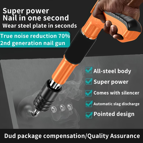 Nail Gun for Wood, Brick Walls, Nail Gun Set