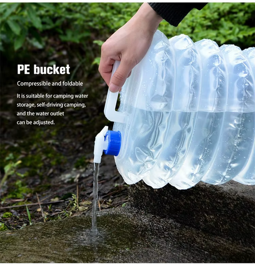 5L-15L Car Collapsible Bucket Portable Bottle Container Water Storage Bottle Bucket