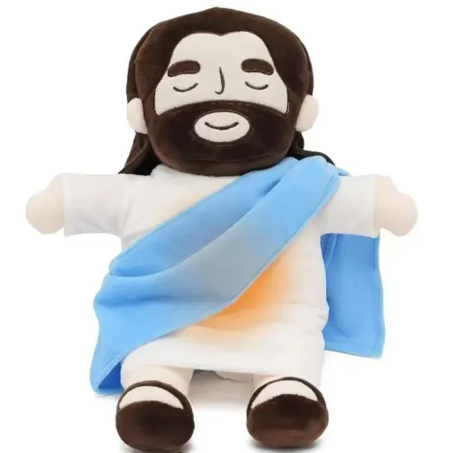 40cm hot Music Soothing Breathing Doll Plush Toys Sleep Companion Toy Sound and Light Dolls