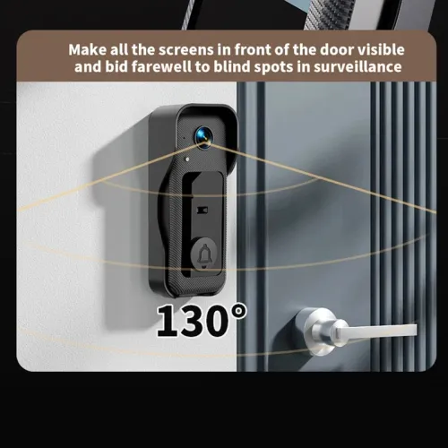 4.3-inch video Doorbell 2.4G 130° Security Camera Door and Screen Intercom Door Bell IR Night Vision Wireless Doorbells Home Safety