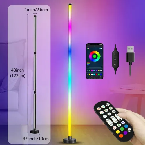 Colorful RGB floor lamp