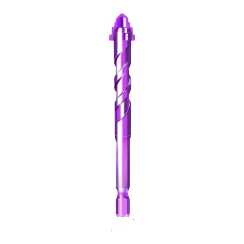 5pc 4 Flute Step Drill Bit Four-Flute Eccentric Drill Bit Hex Shank Drill Bits For Glass Ceramic Tiles Drilling Tool