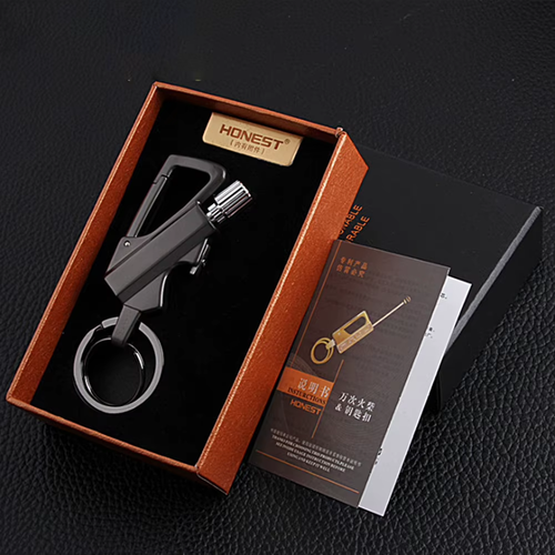 3 in 1 Keychain Lighter Waterproof Flints Lighter Keyrings Bottle Opener Outdoor Survival Multi Tool