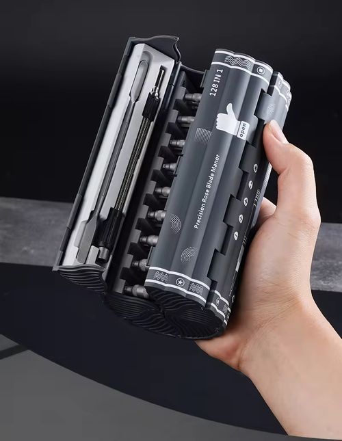 128 Pcs Multi-Function Screwdriver Set Portable Magnetic Screwdriver Tool Set Mobile Phone Repair Hand Tools