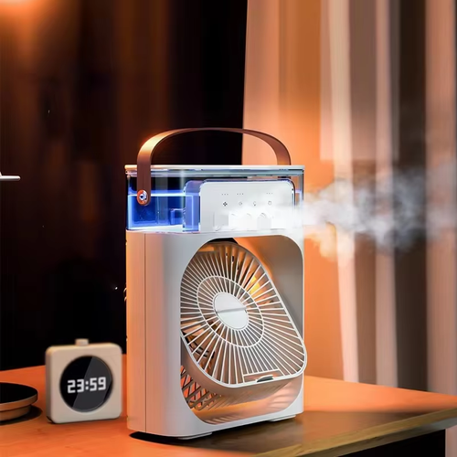 Ice water cooling spray fan