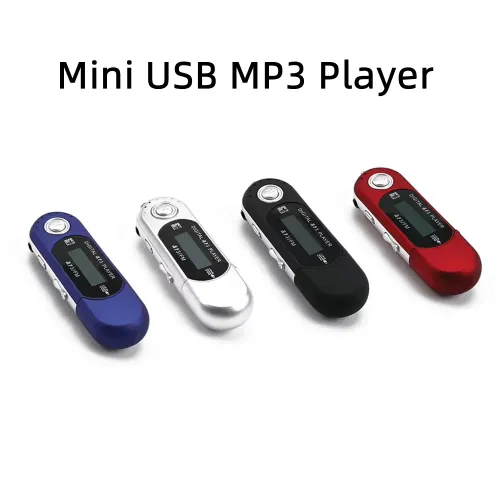 Portable Mini USB MP3 Player 32GB TF Storage FM Radio Music Player Digital LCD Screen Multifunction MP3 Music Player USB Stick