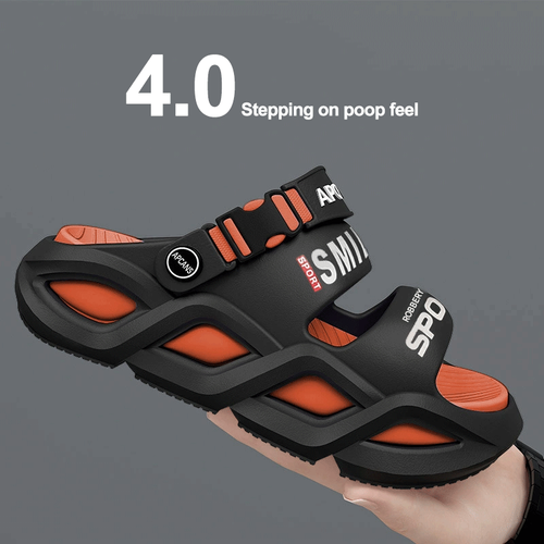 Thick soled high-end slippers trendy brand