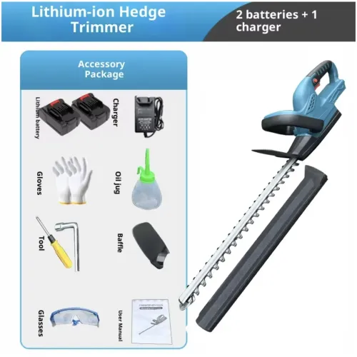 20V Battery Pruner New Design Cordless Lawn Mower DIY Tool For Grass Cutting Grade Hedge Trimmer With Brushless Technology