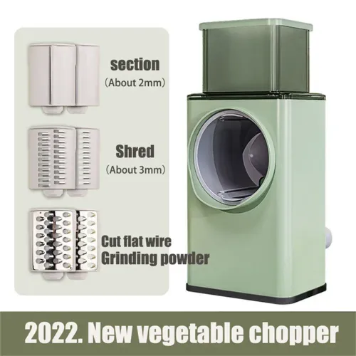 Multifunctional Vegetable Slicer Cutter Chopper Graters Shredders Fruit Rotary handle Not Hurting Your Hands Kitchen Tool