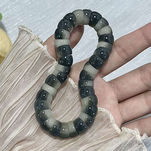 Natural Handmade Bodhi Multicolored Bead Bracelet for Anxiety