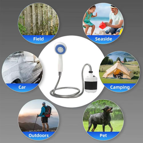 🔥Camping Essentials - While Stocks Last💦Portable Shower for Camping with Water Pump🚀