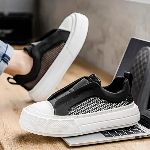New Trendy Fashion Mesh Low cut Comfortable Breathable Casual Sports Board Shoes Quality Trendy Shoes