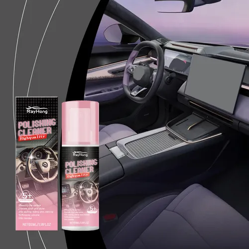 New Multifunctional Car Interior Care Wash Foam Leather Cleaner Spray Car Seat Interior Polishing Agent