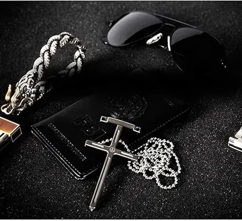 Self-Defense Cross Necklace