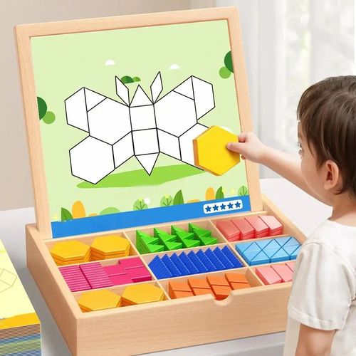 🔥Gift Recommendation: 50% off! 🎉 138 pieces magnetic wooden puzzle game, available in various styles.