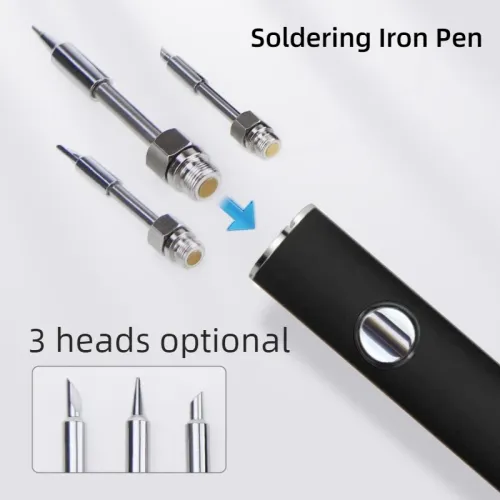 Soldering Iron Pen Mini Portable Adjustable Voltage USB Electric Welding Kit for Electronics Phone PCB Repair Hobby