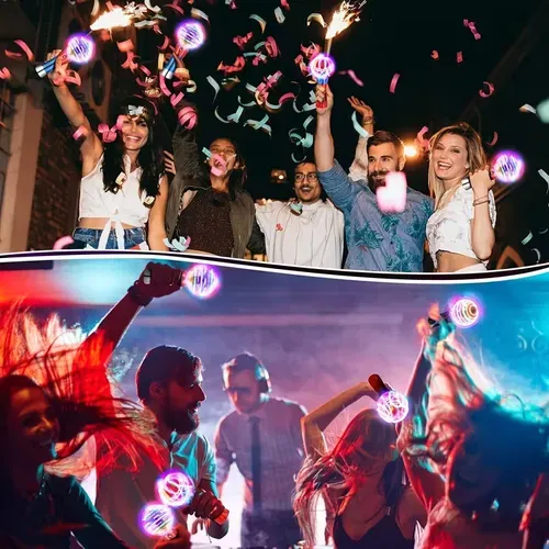 😍Glowing Spinning Ball Stick👨‍👩‍👧‍👦Bright Fun for Every Moment！