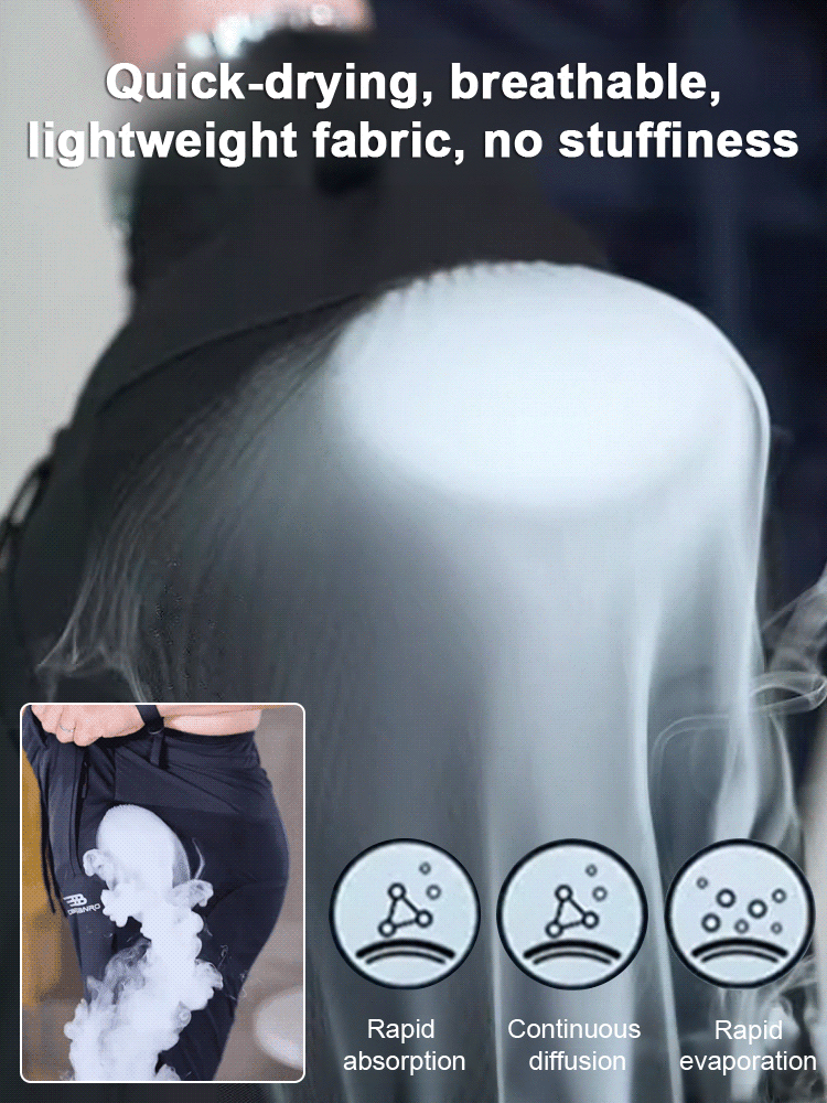 BLUE Mesh Quick-Drying Sunscreen Men's Sports Pants