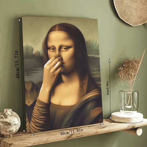 Interesting Mona Lisa Art Imitation Oil Painting