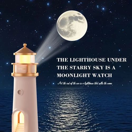 Night Light Tower with Remote Control Bluetooth Music Moonlight Projector Lamp
