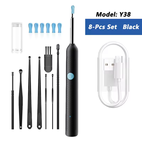 Visual Ear Wax Cleaner with Camera Safe Earwax Removal Endoscope