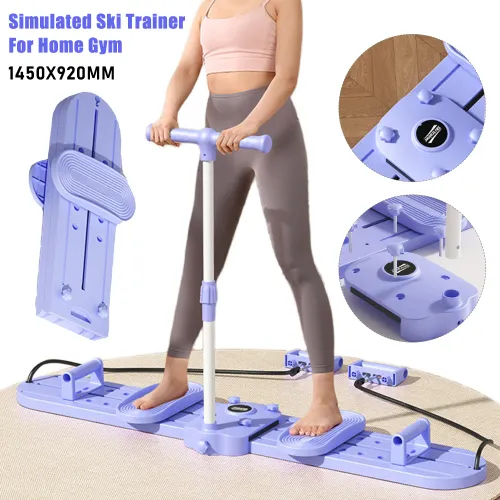 Foldable Fitness Simulated Ski Trainer