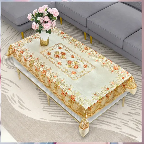 0.9 x 1.5m PVC Tablecloth Waterproof, Oil-Resistant, Washable, Cut shapes as needed