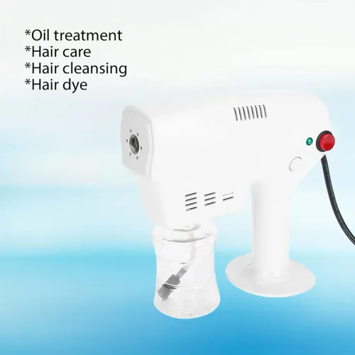 280ML Blue Nano Mixed Vapor Hair Spray Nano Hair Steamer Nano Steam Gun Hair Coloring Hair Care Facial Skin Spa Humidifier