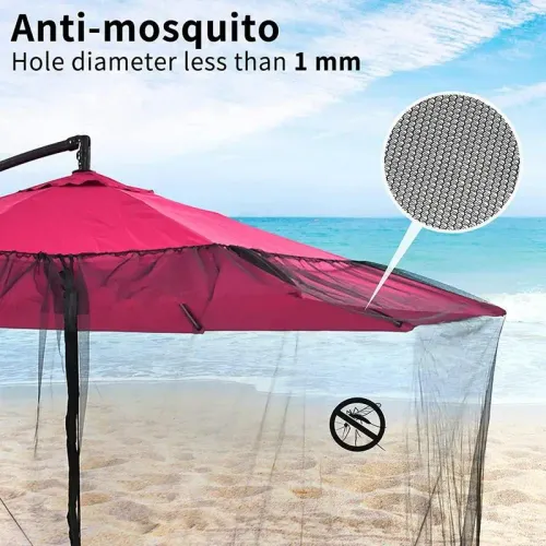 Outdoor garden, terrace, sunshade, mosquito net, rain shelter, tent, adjustable rope