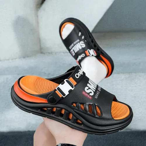 Thick soled high-end slippers trendy brand