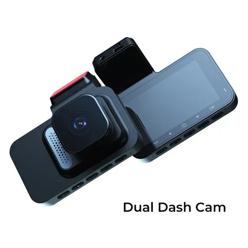 🔥1080P ultra clear night vision dual front and rear cameras🚗WIFI mobile connection and parking assistance recorder