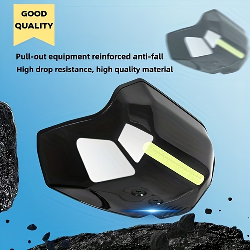 1 Pair of Universal Motorcycle Handguards - Waterproof & Windproof Handlebar Protectors with Reflective Strips