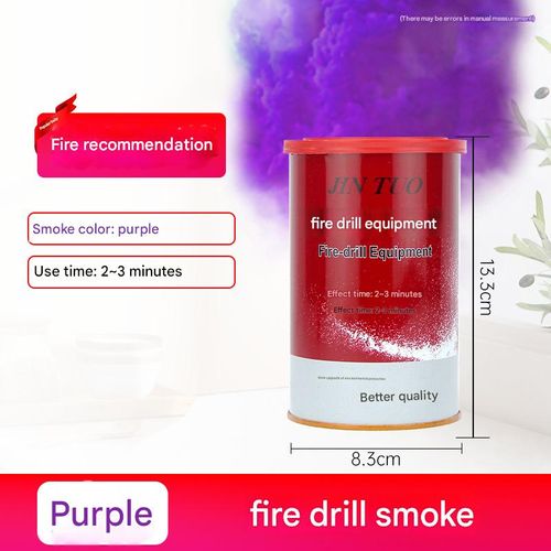 White, orange, black, red, yellow, red, stage fire drill, smoke tank drill, outdoor drill