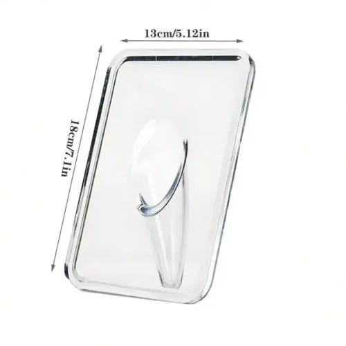 Modern Transparent Acrylic Frame Vase, Decorative Photo Frame Flower Vase for Desktop & Bookshelves Home Decoration
