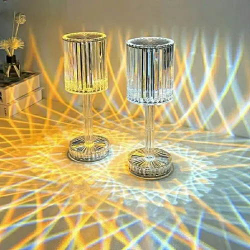 Diamond Crystal Table Lamp Bedside Romantic Atmosphere Lamp