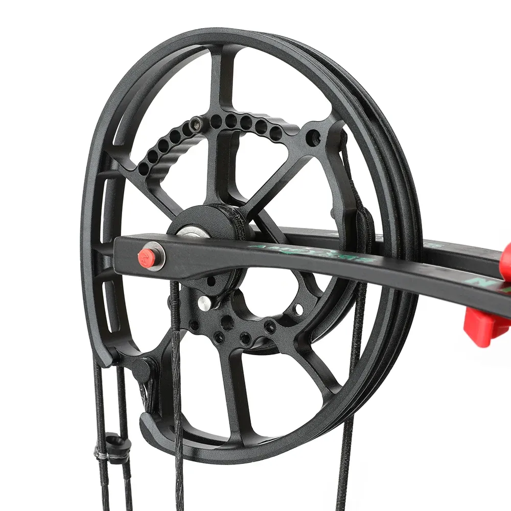 30-70lbs Compound Bow 7075 Aviation Aluminium Archery Arrow Shooting Steel Ball for Right Hand Hunting Target Dual Purpose Bow