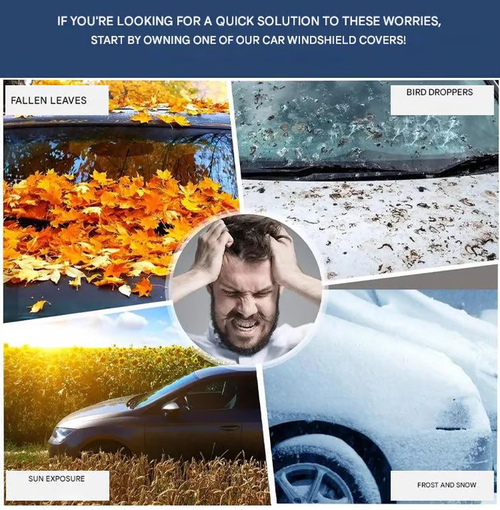 🔥Magnetic Snow & UV Protective Cover for Car